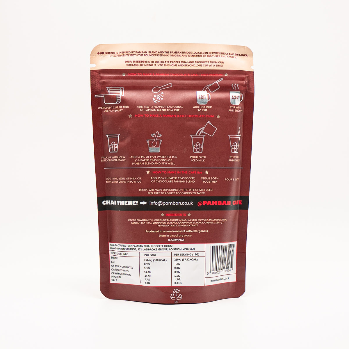 Chocolate Chai (Stir & Drink)
